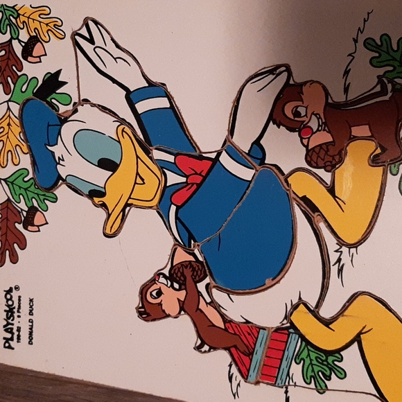Playskool vintage Donald Duck Disney puzzle - Picture 5 of 5